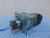 FUJI ELECTRIC GYC401DC1-SA-Z12 SERVO MOTOR 200V W/ 1:9 PLANETARY GEAR REDUCER (28973 - USED)