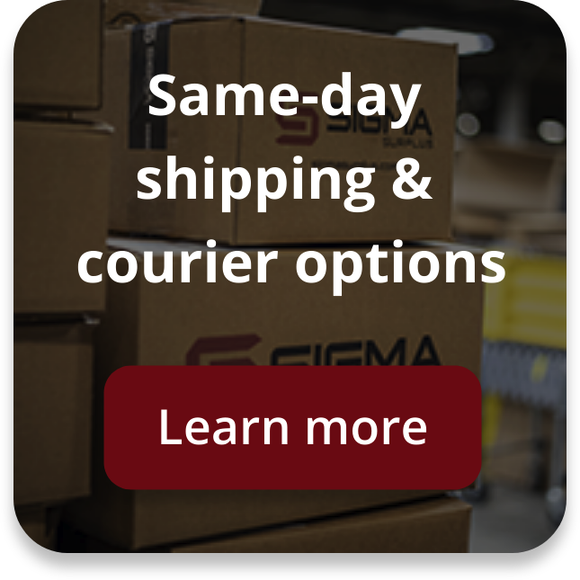 Same-day shipping & courier options