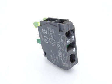 Blocco Contatti Schneider ZBE101 Per Testa 22mm, 1NO A Vite, Nuovo