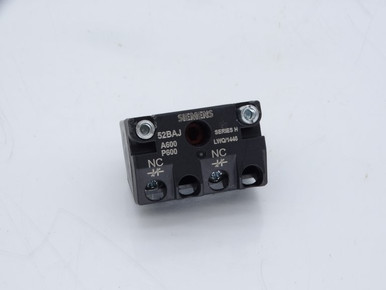 Siemens 52BAJ Contact Block