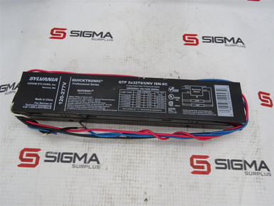 SYLVANIA 51823-QTP 1/2X18CF/UNV DM Ballast | Electronic CFL Ballast For 2x18W Compact Fluorescent Lamps