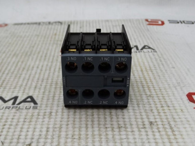 Siemens Hilfsschalterblock 3RH2911-1FA22 – Gebraucht, Für AC/DC-Schütze