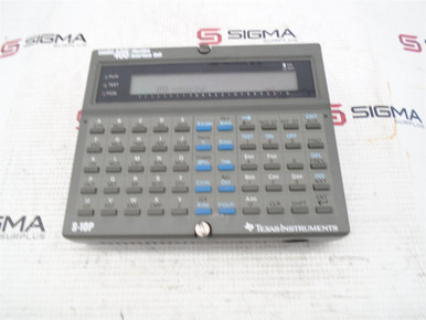 Texas Instruments S-10P Control Panel
