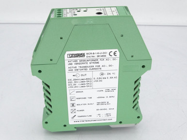 Phoenix Contact MCR-S-1-5-UI-DCI - Trasmettitore Di Corrente Per Segnali Analogici (usato)