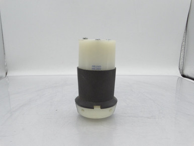 Hubbell Wiring Straight Locking Connector, 20A, 125V, 3W, non-NEMA Hubbell Wiring Straight Locking Connector, 20A, 125V, 3W, non-NEMA