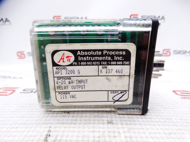 Absolute Process Instruments API 3200 G Signal Transmitter