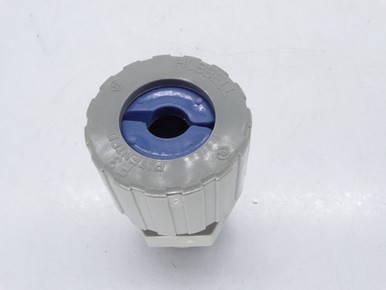 Connettore Cavo Dritto Hubbell SHC1034 - 3/4 Pollice, Alluminio, Per Cavi 0.5-0.63, 1 Pezzo