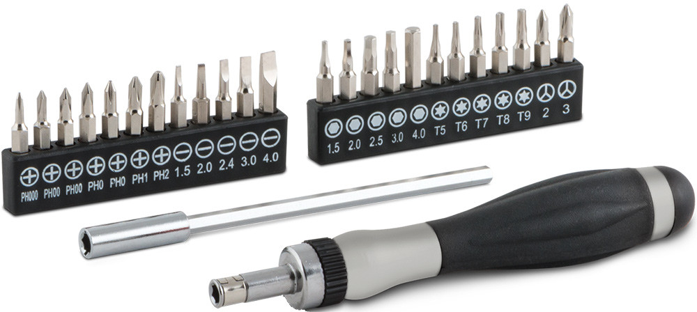 PG173 - 26 PC. RATCHETING PRECISION SCREWDRIVER - G2S TOBEQ Inc.