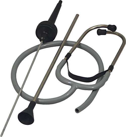 PG63 - KIT DE STÉTHOSCOPE À DOUBLE USAGE, DÉTECTE À LA FOIS LES SONS MÉCANIQUES ET CEUX INDUITS PAR L’AIR
