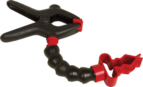 SUP"RT DE LUMIÈRE FLEXIBLE AVEC PINCE À RESSORT; CONCEPTION À COL DE MOUCHE DE 9 "