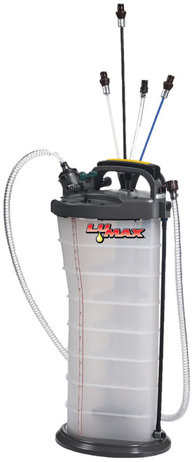 PG233 - 2.6 GALLON MANUAL/PNEUMATIC 2-IN-1 FLUID EXTRACTOR