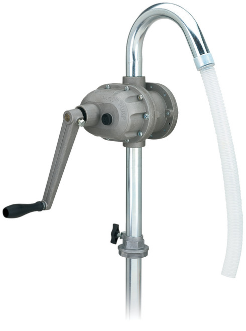 POMPE ROTATIVE BIDIRECTIONNELLE DE QUALITÉ SUPÉRIEURE, CONVIENT AUX FÛTS DE 15 À 55 GALLONS