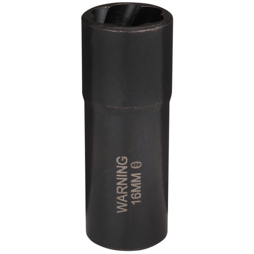 PRISE 3/8" Douille torsadée de puits de 5/8 po de profondeur de 16 mm
