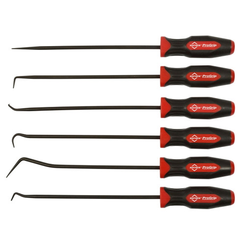 6 PC ProGrip Long Hook & Pick Set