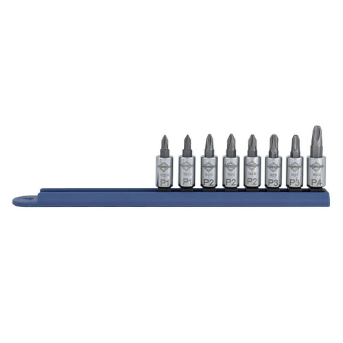 8 PC PHILLIPS SOCKET BIT SET