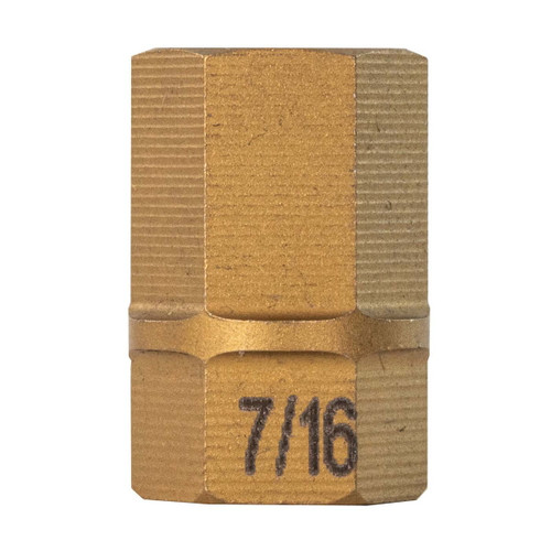 DUAL DRIVE-7/16" HEX BIT