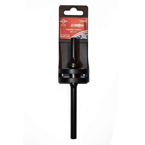 Pneumatic Pin/Drift Punch 3/8" x 6", Hang Tag