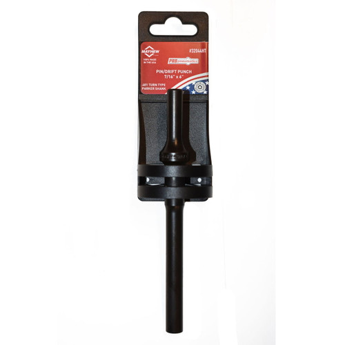 Pneumatic Pin/Drift Punch 7/16" x 6", Hang Tag