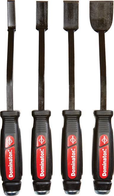 4 PC DOMINATOR ANGLED SCRAPER SET