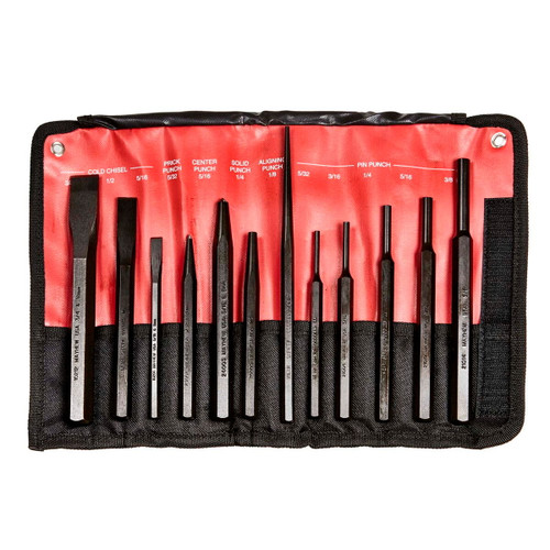 12 PC Punch and Chisel Set