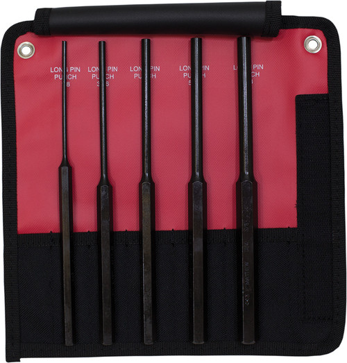 PG211 - 5 PC LONG PIN PUNCH (INCH)