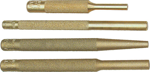 PG211 - ENSEMBLE DE 4 POINÇONS EN LAITON (POUCES)