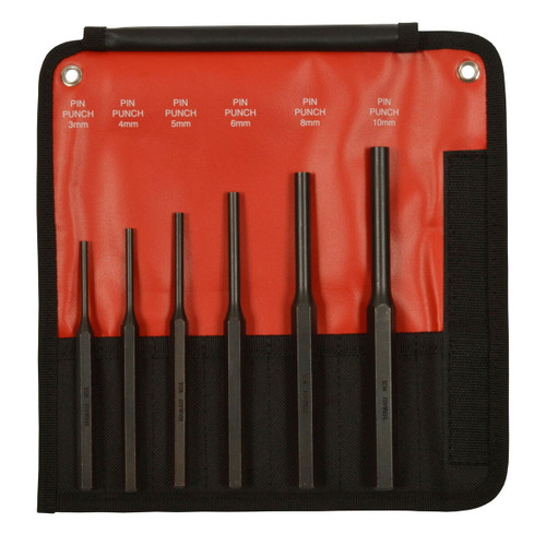 6 PC Metric Pin Punch - 66251