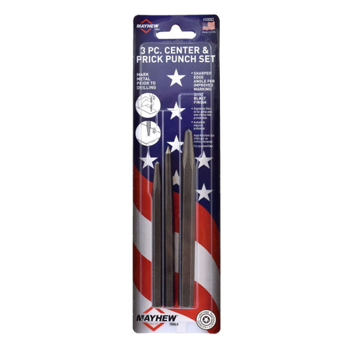 3 PC Punch Set, Carded