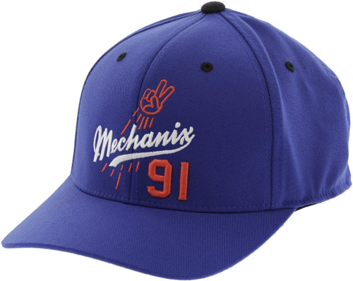 Chavez Royal Snapback (One Size, Blue)