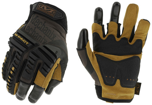 Gants d’encadrement DuraHide® M-Pact® (moyens, bruns / noirs)