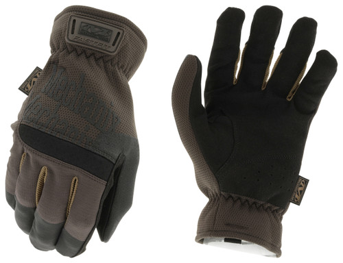 FastFit® Gloves (Medium, Brown)