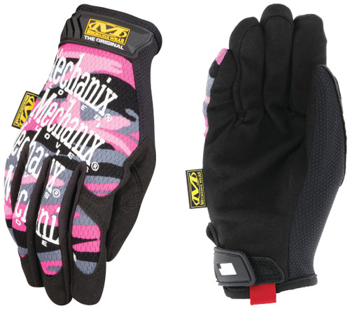 Gants de camouflage roses originaux® pour femmes (moyen, camouflage)