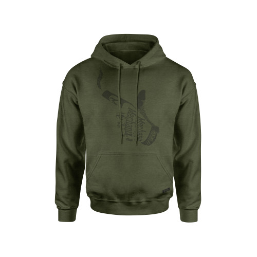 Smoke Hoodie (X-Large, OD Green)
