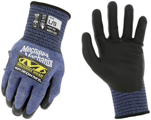 Gants SpeedKnit™ S2EC03 (XX-Large, Bleu)