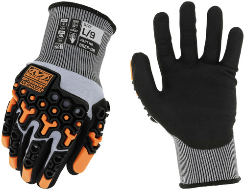 SpeedKnit™ M-Pact® S5EP08 Gloves (X-Large, Black)