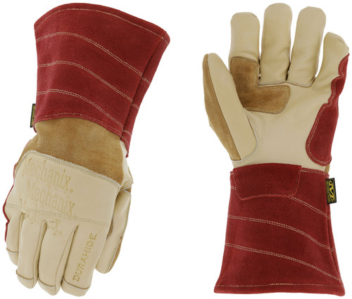 Gants de soudage de flux (moyen, noir)
