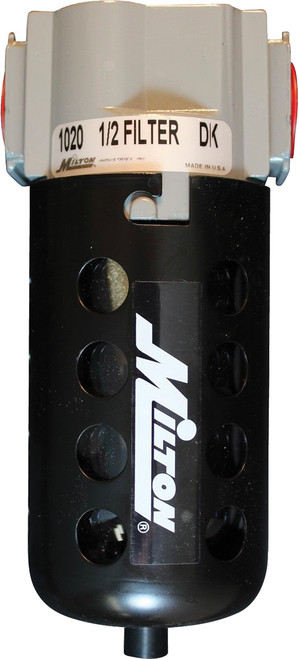 PG96 - 1/2" NPT POLYCARBONATE MICRO FILTER, 40 MICRON, 150 PSI, MAX. 48 SCFM