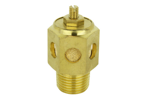 SPEED CONTROL EXHAUST MUFFLER - HIGH FLOW 1/2NPT - Bulk