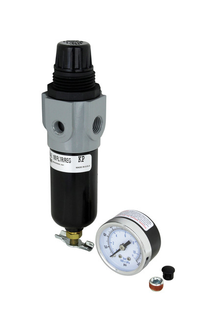 1/4" NPT Mini F-R w/ Metal Bowl and Gauge