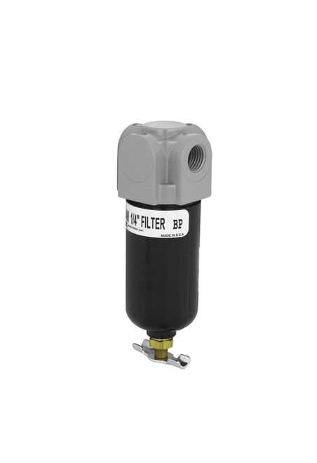 Mini filtre 1/4" NPT, métal, petcock