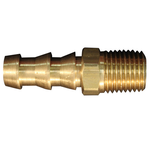 1/4" Male End, 1/4" ID Hose
