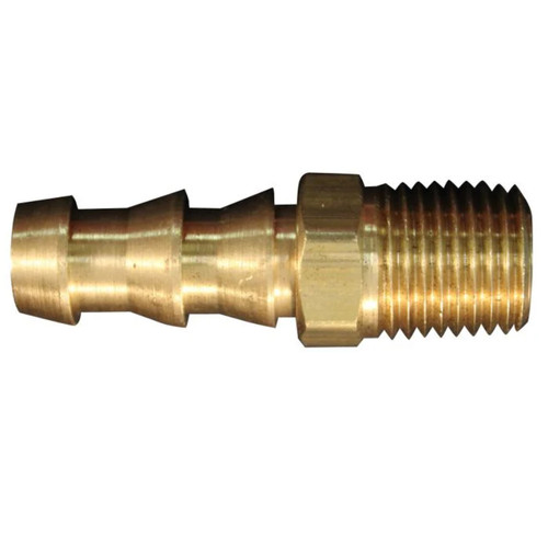 1/4" Male End, 3/8" ID Hose - 1702-4BK