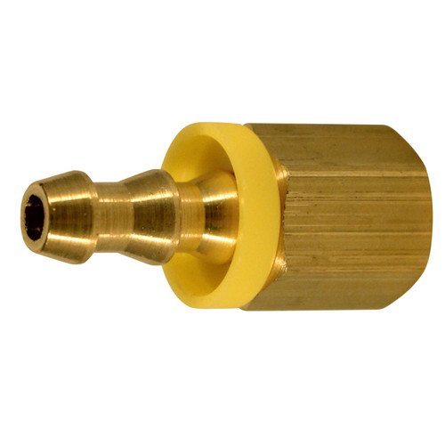 1/4" Female Solid End, 1/4" ID Hose
