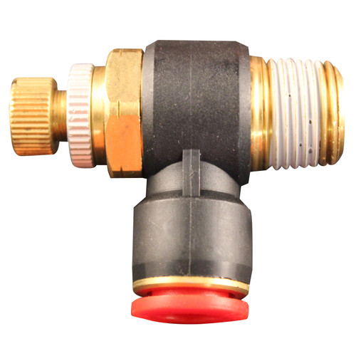 Flow Contr In, Tube 3/8 » OD, 1/2 » NPT