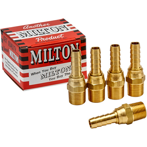 3/8" M. End, 3/8" ID Hose - Full Swivel - 612-6