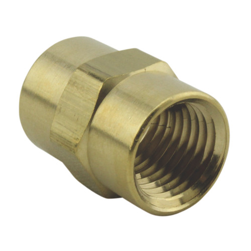 F. Hex Coupling, 1/4" NPT - 643BK