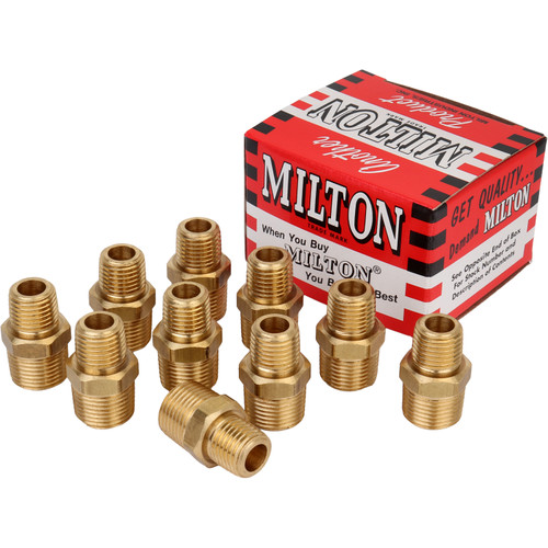 M. Hex Nipple, 1/4 » x 3/8 »