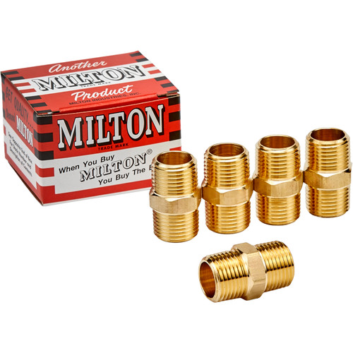 M. Hex Nipple, 1/2 » x 1/2 » NPT