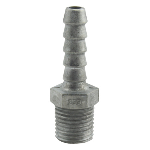 1/4" M End, 1/4" ID Hose