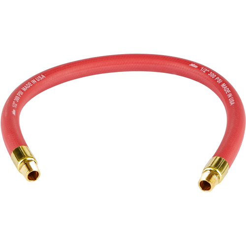 2' Snbr. Hose, 1/2" ID x 1/2" NPT